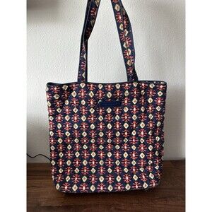 Vera Bradley Sun Valley Medallion Tote Retired Shoulder Bag Quilted